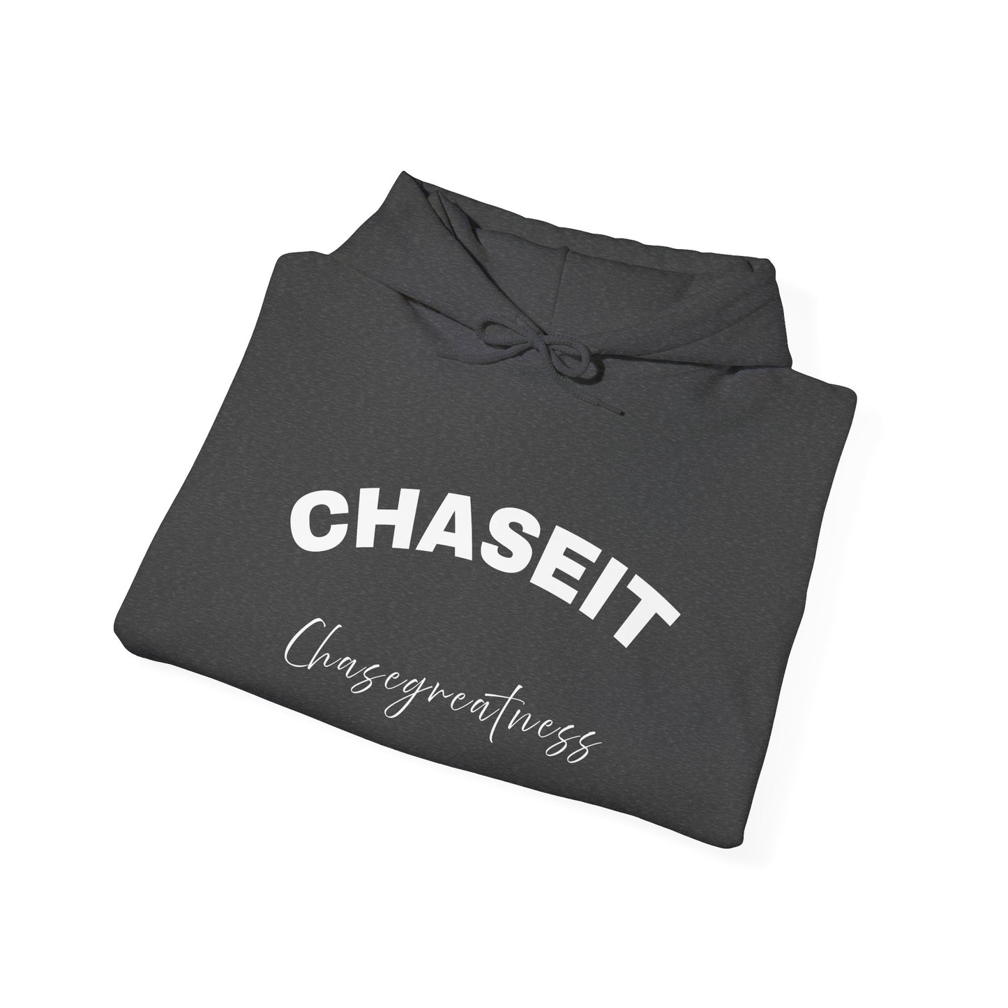 Believe & Chaseit Hoodie — Motivational Graphic Pullover